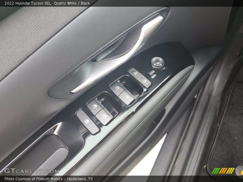 Quartz White / Black 2022 Hyundai Tucson SEL
