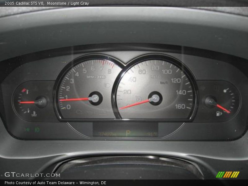 Moonstone / Light Gray 2005 Cadillac STS V8