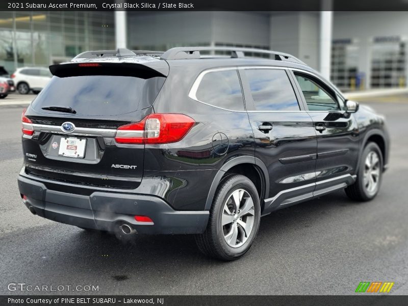 Crystal Black Silica / Slate Black 2021 Subaru Ascent Premium