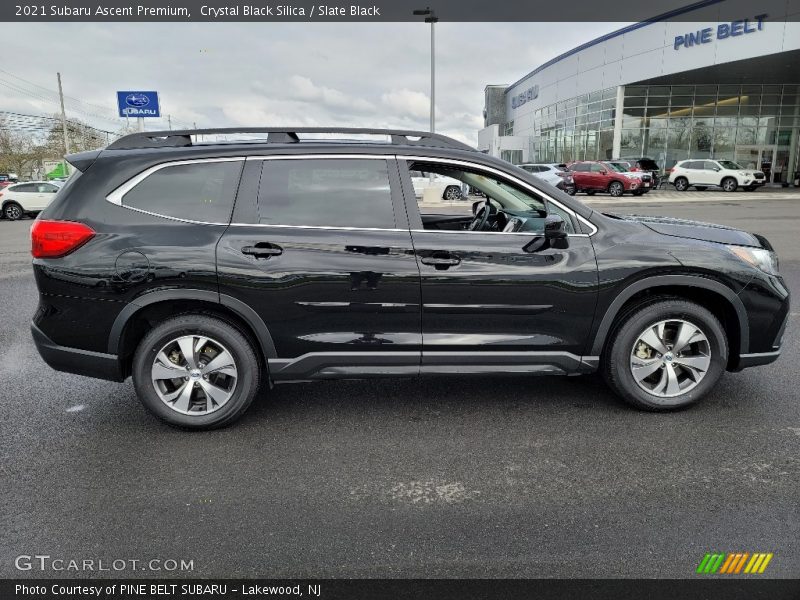 Crystal Black Silica / Slate Black 2021 Subaru Ascent Premium