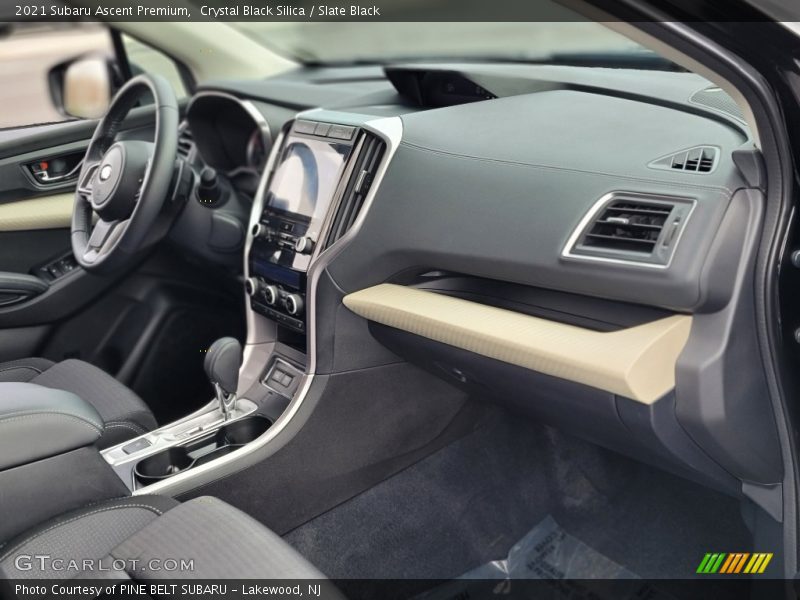 Crystal Black Silica / Slate Black 2021 Subaru Ascent Premium