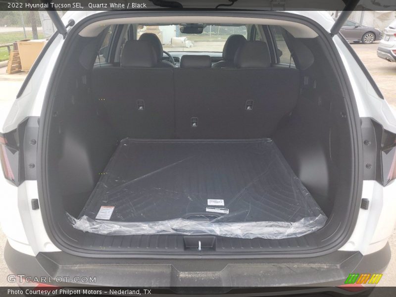 Quartz White / Black 2022 Hyundai Tucson SEL
