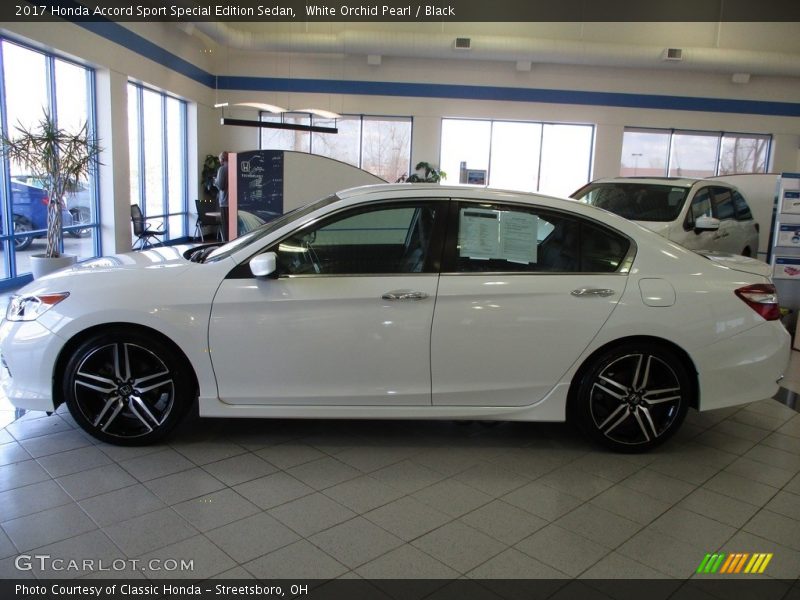 White Orchid Pearl / Black 2017 Honda Accord Sport Special Edition Sedan
