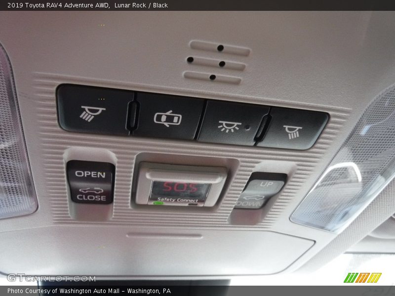 Lunar Rock / Black 2019 Toyota RAV4 Adventure AWD