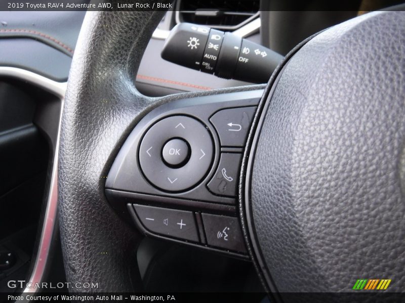 Lunar Rock / Black 2019 Toyota RAV4 Adventure AWD