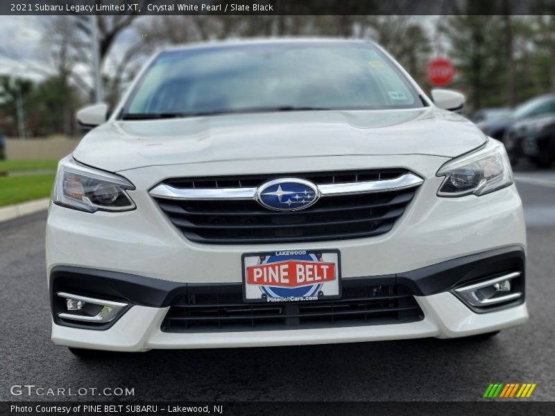 Crystal White Pearl / Slate Black 2021 Subaru Legacy Limited XT