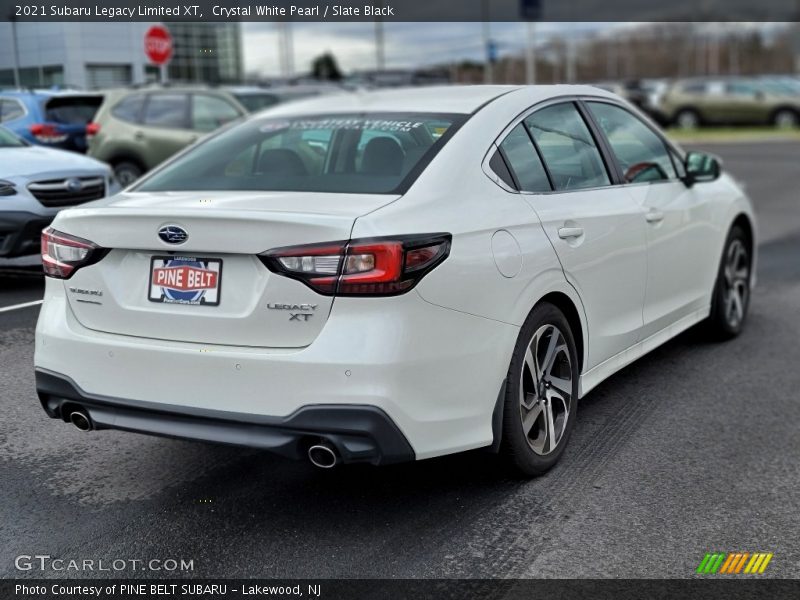 Crystal White Pearl / Slate Black 2021 Subaru Legacy Limited XT