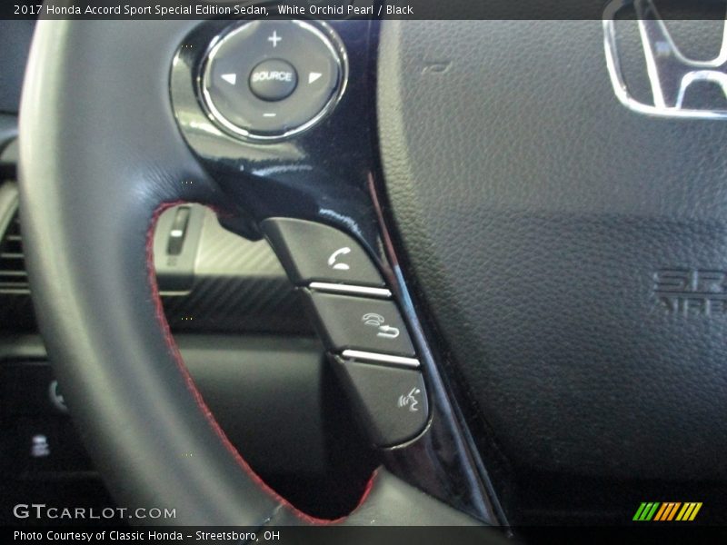 White Orchid Pearl / Black 2017 Honda Accord Sport Special Edition Sedan