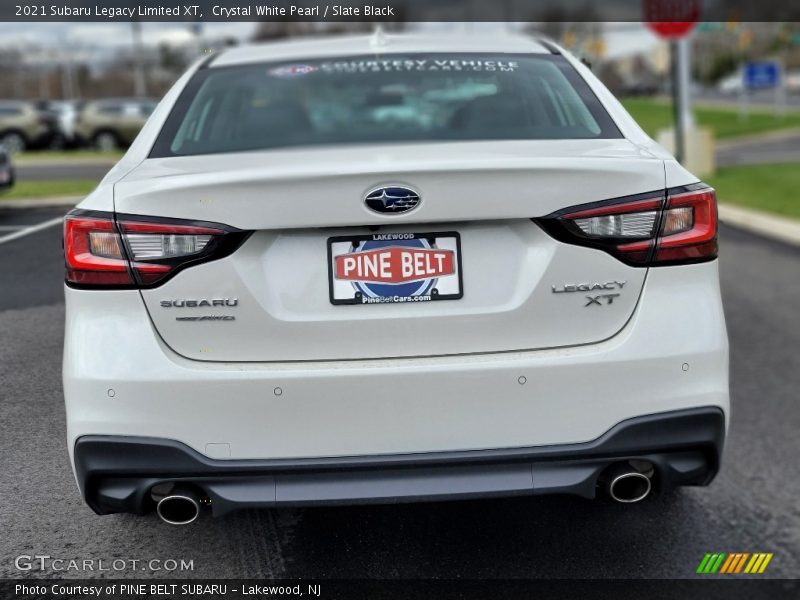 Crystal White Pearl / Slate Black 2021 Subaru Legacy Limited XT