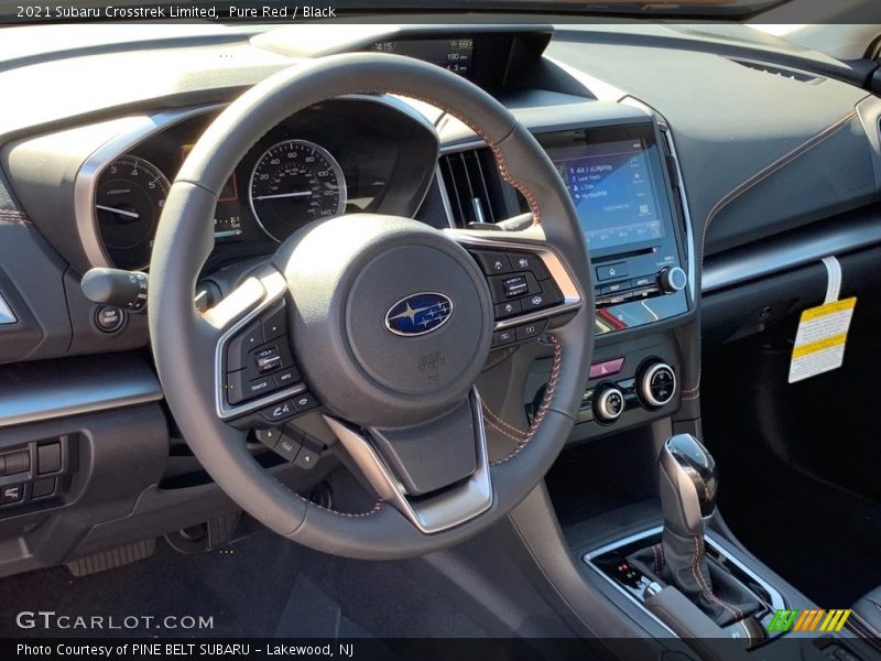 Pure Red / Black 2021 Subaru Crosstrek Limited