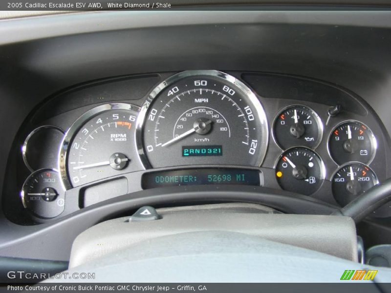 White Diamond / Shale 2005 Cadillac Escalade ESV AWD