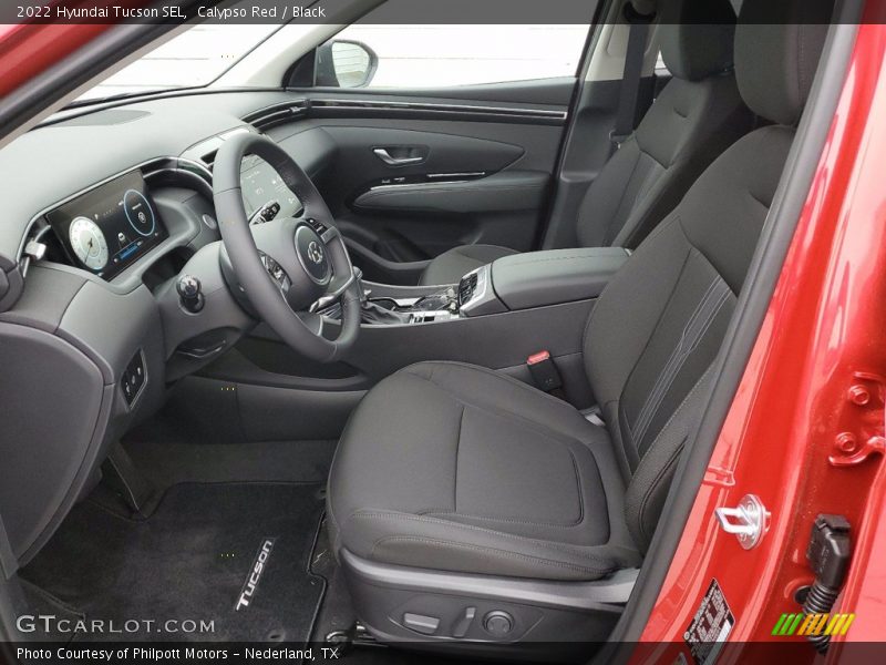 Front Seat of 2022 Tucson SEL