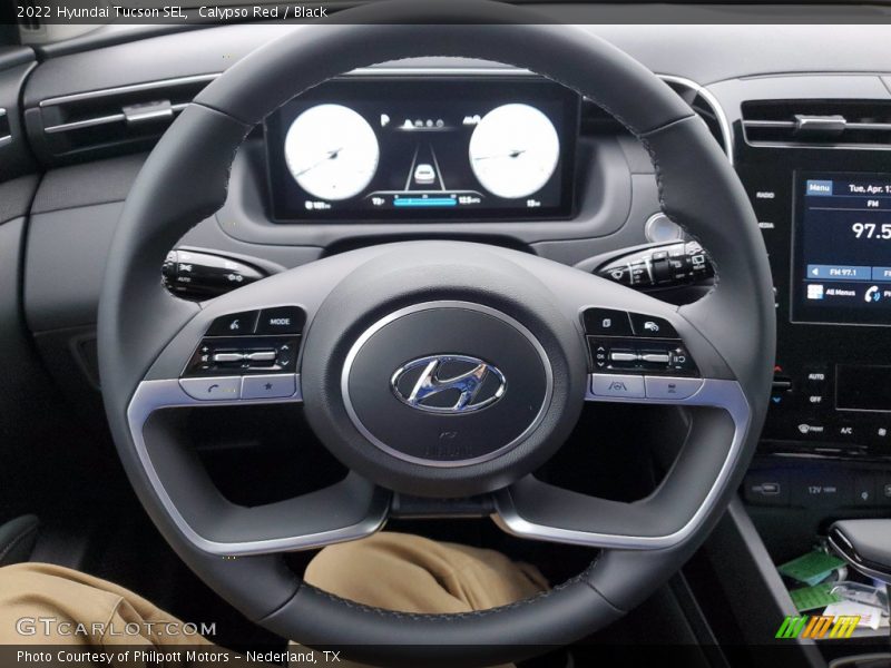  2022 Tucson SEL Steering Wheel