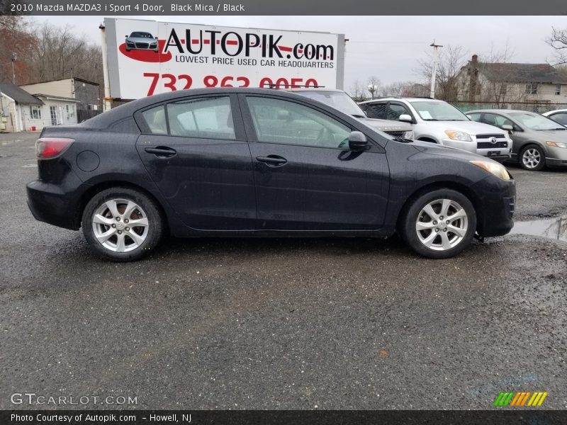 Black Mica / Black 2010 Mazda MAZDA3 i Sport 4 Door