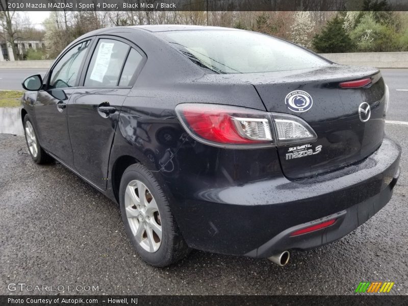 Black Mica / Black 2010 Mazda MAZDA3 i Sport 4 Door