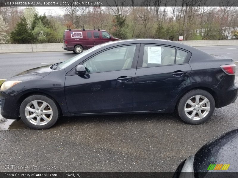 Black Mica / Black 2010 Mazda MAZDA3 i Sport 4 Door