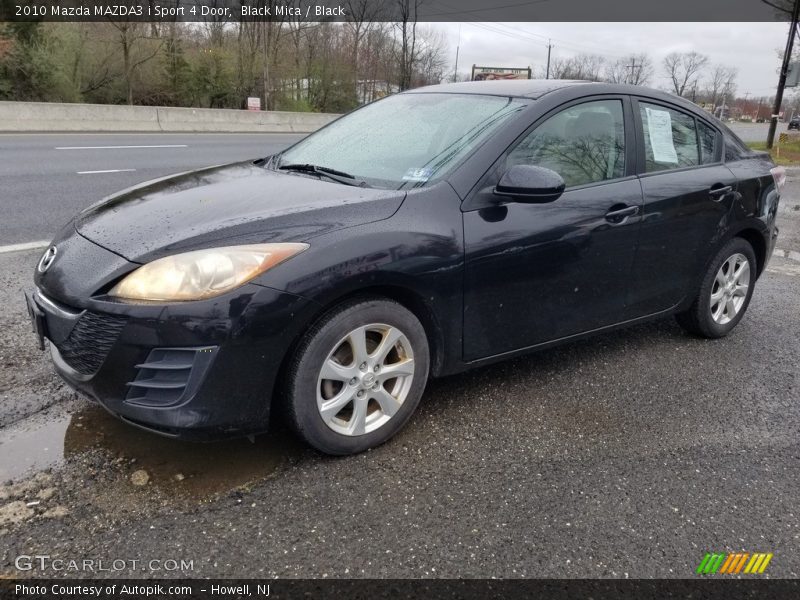 Black Mica / Black 2010 Mazda MAZDA3 i Sport 4 Door