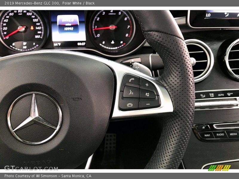 Polar White / Black 2019 Mercedes-Benz GLC 300