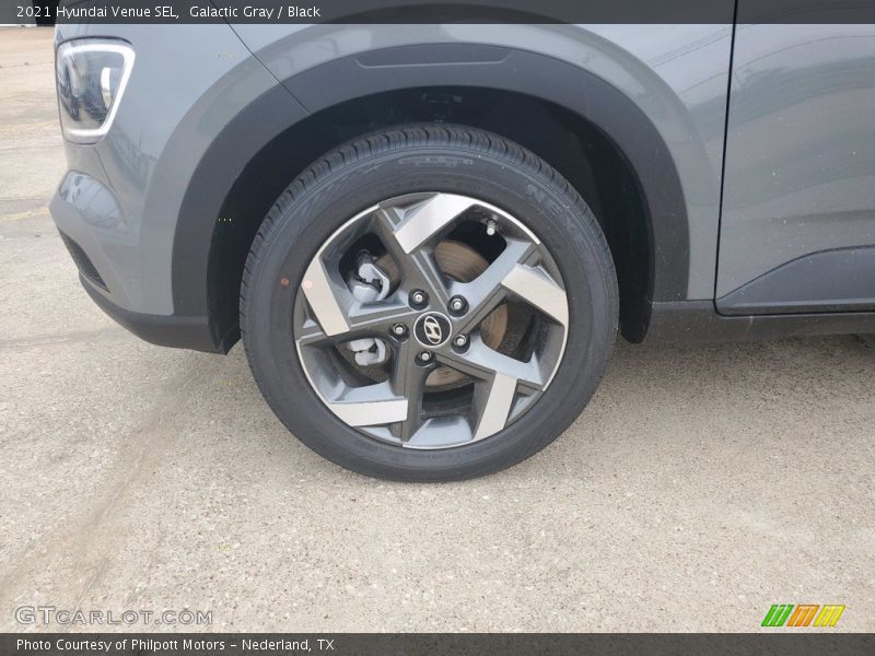 Galactic Gray / Black 2021 Hyundai Venue SEL