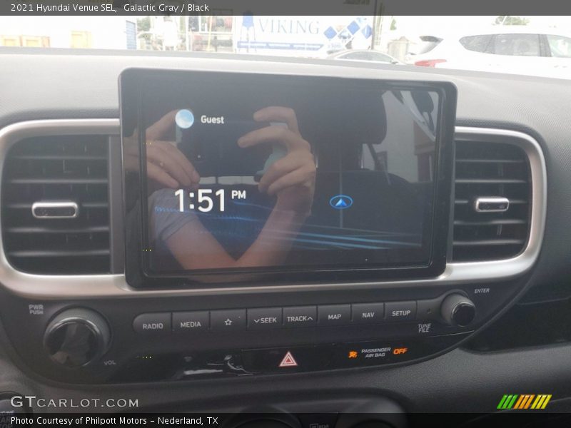 Galactic Gray / Black 2021 Hyundai Venue SEL