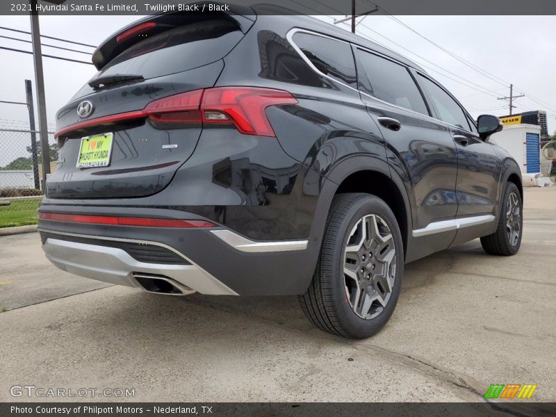 Twilight Black / Black 2021 Hyundai Santa Fe Limited