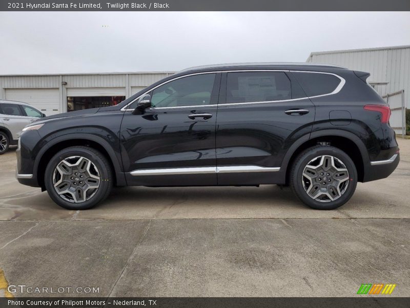 Twilight Black / Black 2021 Hyundai Santa Fe Limited