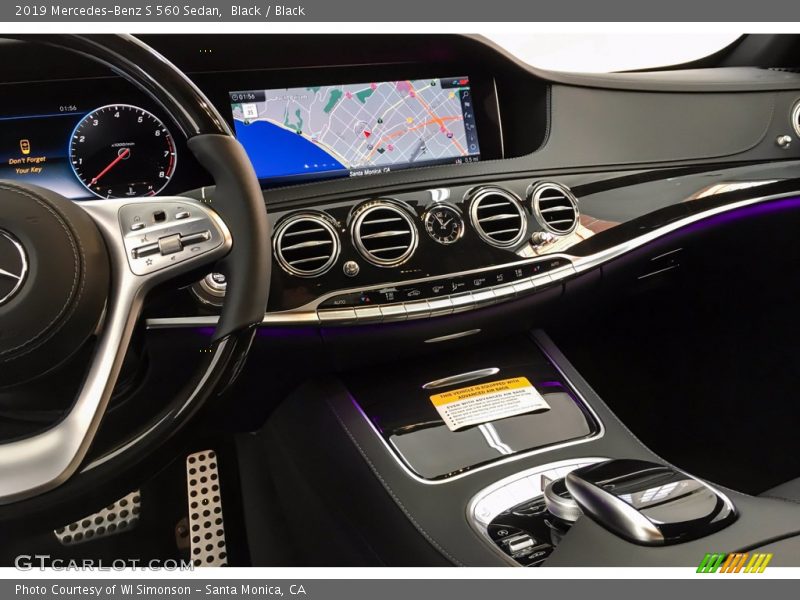 Black / Black 2019 Mercedes-Benz S 560 Sedan