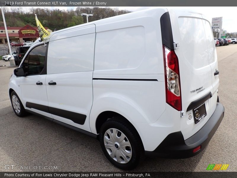 Frozen White / Ebony 2019 Ford Transit Connect XLT Van
