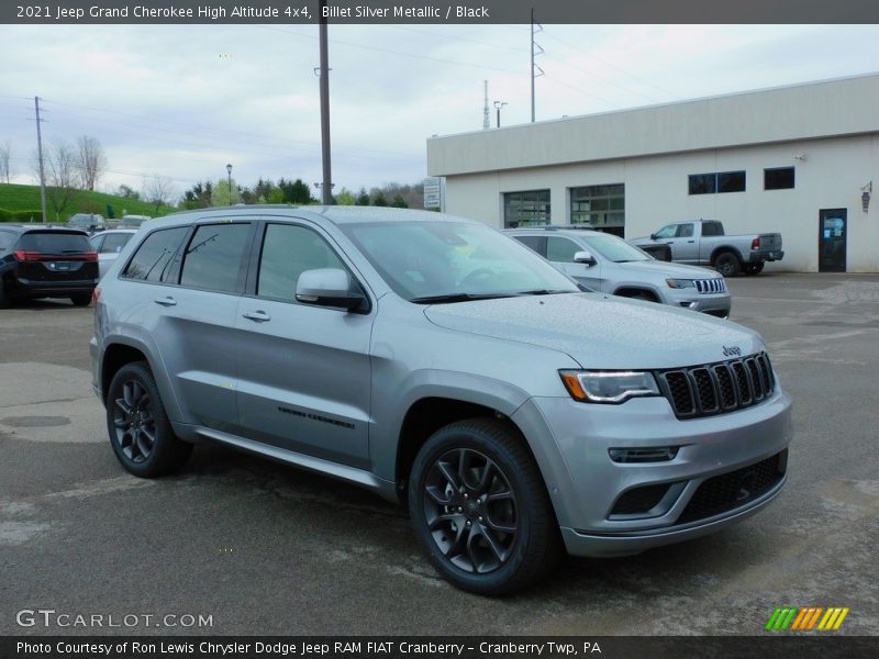 Billet Silver Metallic / Black 2021 Jeep Grand Cherokee High Altitude 4x4