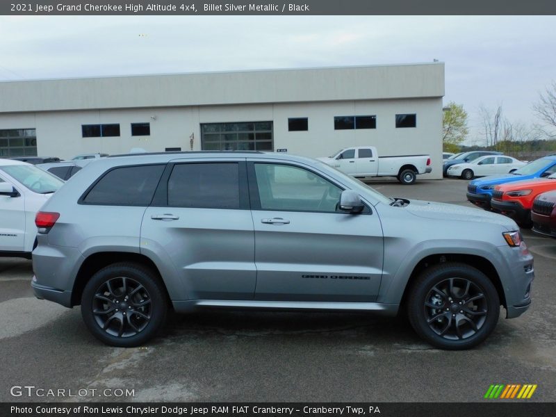 Billet Silver Metallic / Black 2021 Jeep Grand Cherokee High Altitude 4x4