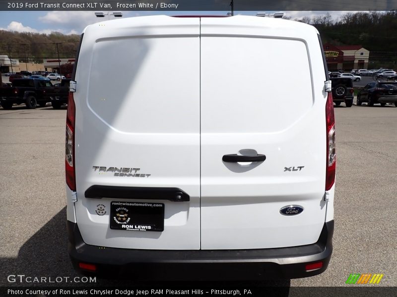 Frozen White / Ebony 2019 Ford Transit Connect XLT Van