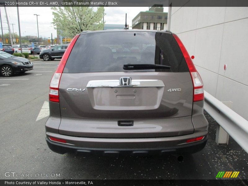 Urban Titanium Metallic / Black 2010 Honda CR-V EX-L AWD
