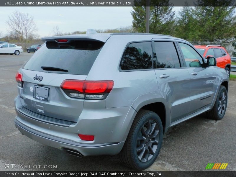 Billet Silver Metallic / Black 2021 Jeep Grand Cherokee High Altitude 4x4