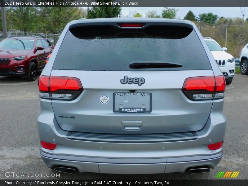 Billet Silver Metallic / Black 2021 Jeep Grand Cherokee High Altitude 4x4