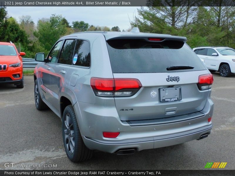 Billet Silver Metallic / Black 2021 Jeep Grand Cherokee High Altitude 4x4