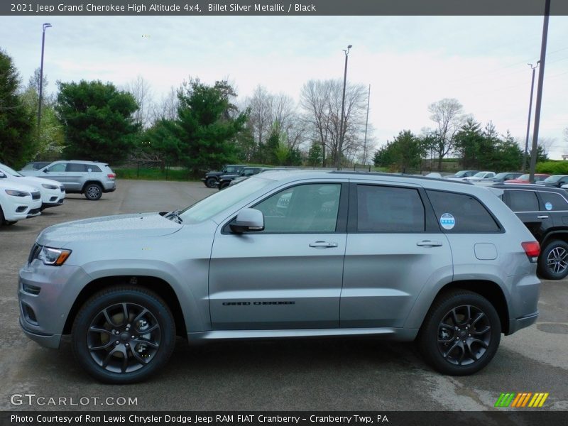Billet Silver Metallic / Black 2021 Jeep Grand Cherokee High Altitude 4x4