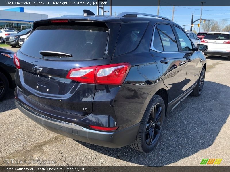 Midnight Blue Metallic / Jet Black 2021 Chevrolet Equinox LT