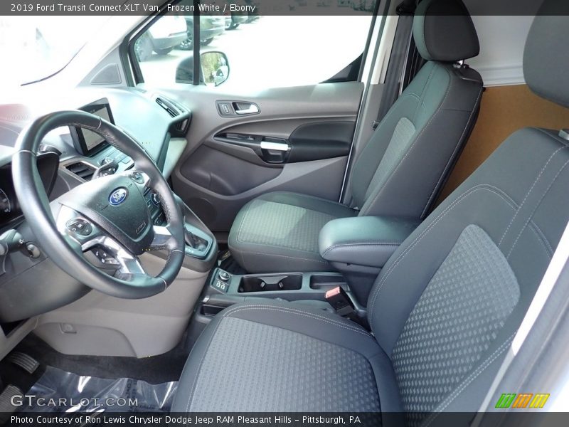 Frozen White / Ebony 2019 Ford Transit Connect XLT Van