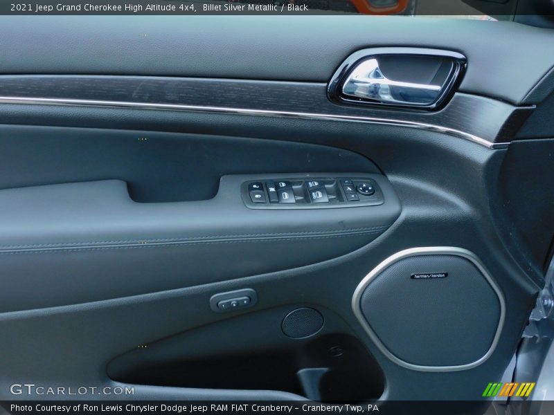 Billet Silver Metallic / Black 2021 Jeep Grand Cherokee High Altitude 4x4