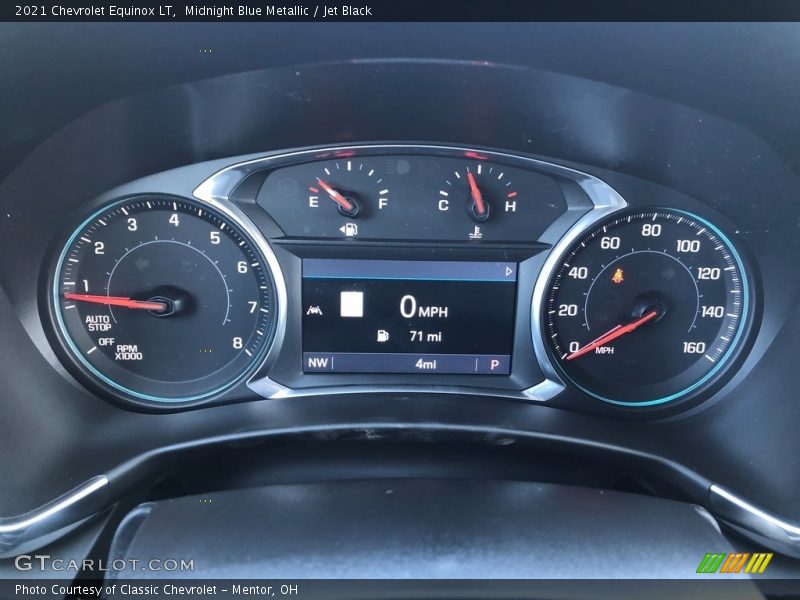 Midnight Blue Metallic / Jet Black 2021 Chevrolet Equinox LT