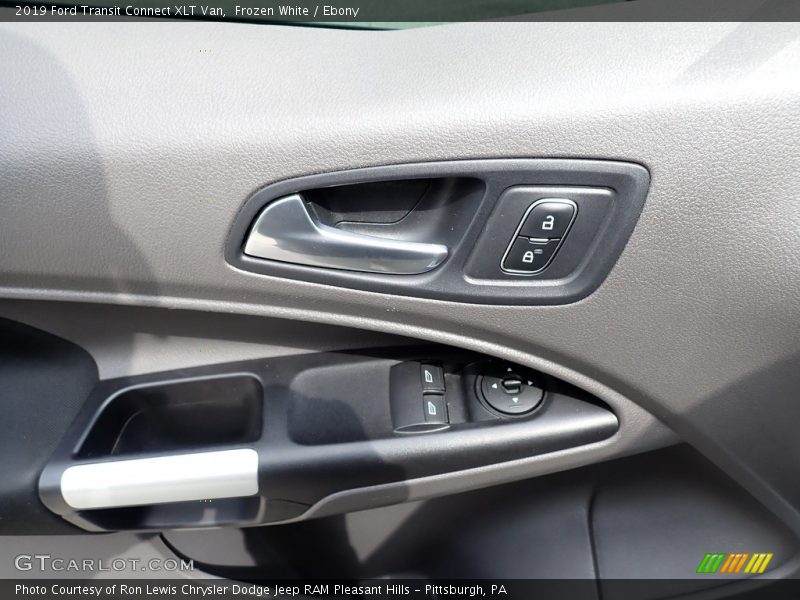 Frozen White / Ebony 2019 Ford Transit Connect XLT Van