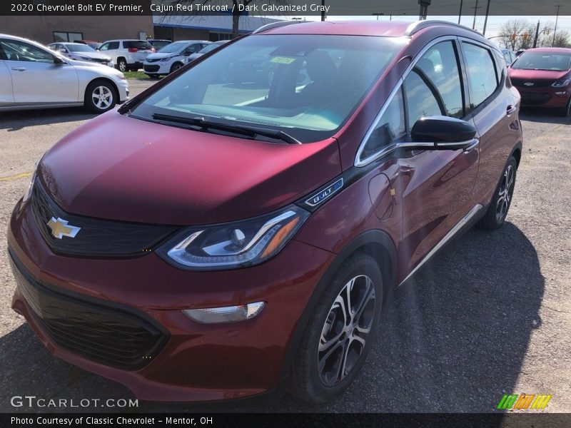 Cajun Red Tintcoat / Dark Galvanized Gray 2020 Chevrolet Bolt EV Premier