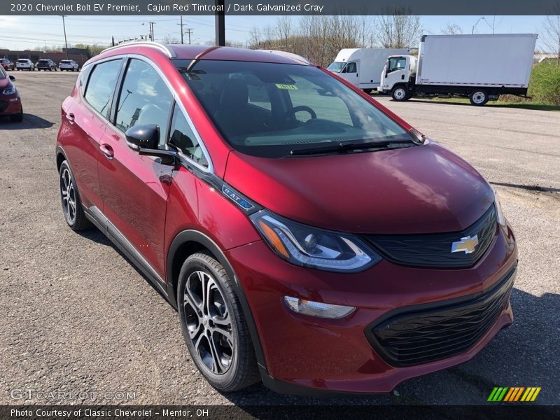 Cajun Red Tintcoat / Dark Galvanized Gray 2020 Chevrolet Bolt EV Premier