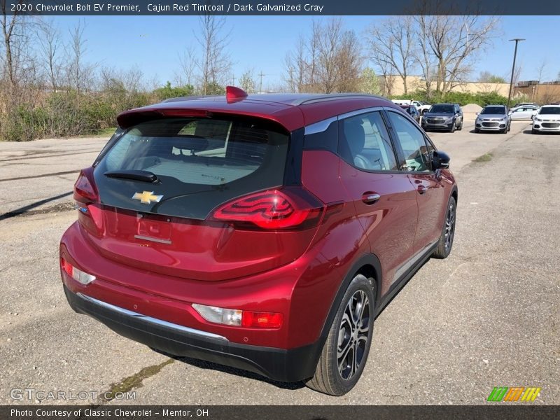 Cajun Red Tintcoat / Dark Galvanized Gray 2020 Chevrolet Bolt EV Premier