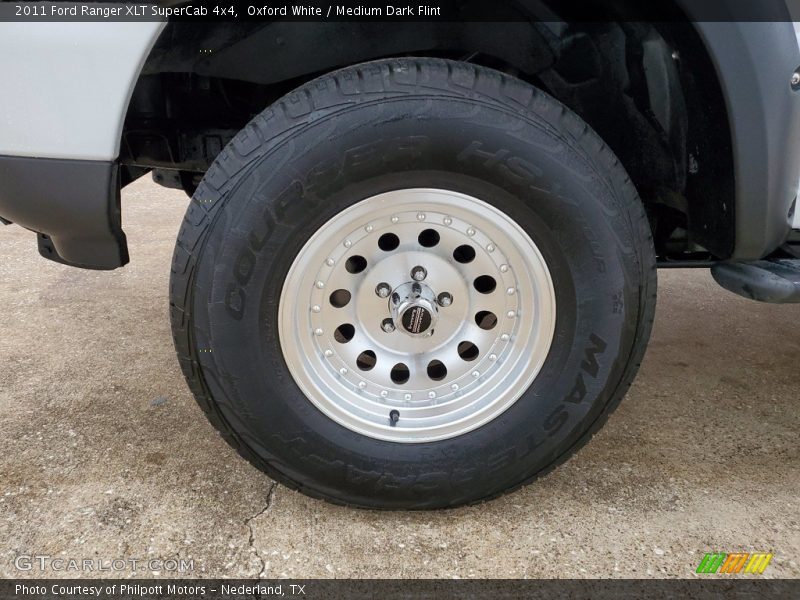Oxford White / Medium Dark Flint 2011 Ford Ranger XLT SuperCab 4x4