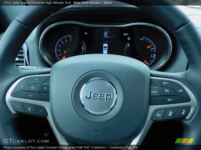 Billet Silver Metallic / Black 2021 Jeep Grand Cherokee High Altitude 4x4