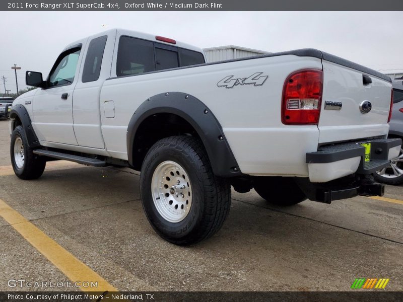 Oxford White / Medium Dark Flint 2011 Ford Ranger XLT SuperCab 4x4