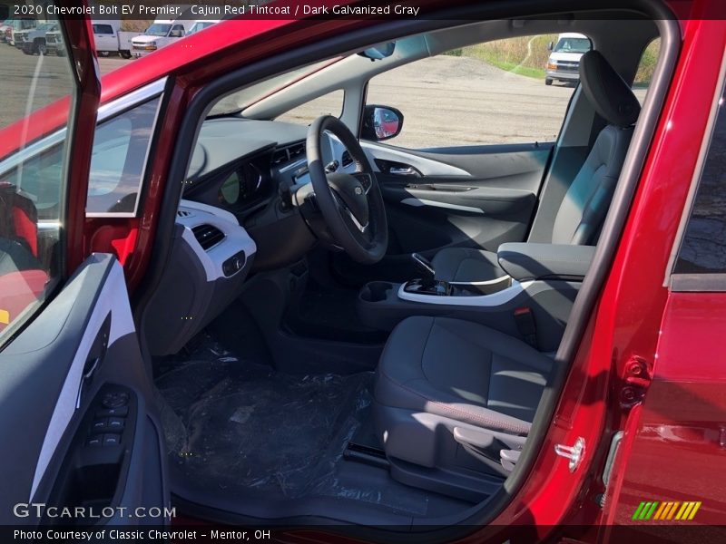 Cajun Red Tintcoat / Dark Galvanized Gray 2020 Chevrolet Bolt EV Premier