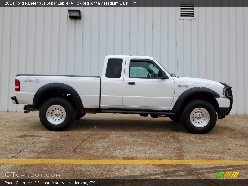 Oxford White / Medium Dark Flint 2011 Ford Ranger XLT SuperCab 4x4