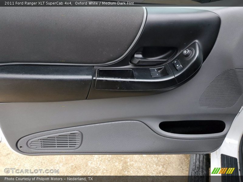 Oxford White / Medium Dark Flint 2011 Ford Ranger XLT SuperCab 4x4